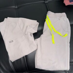 Figs XS slate Scrub Set